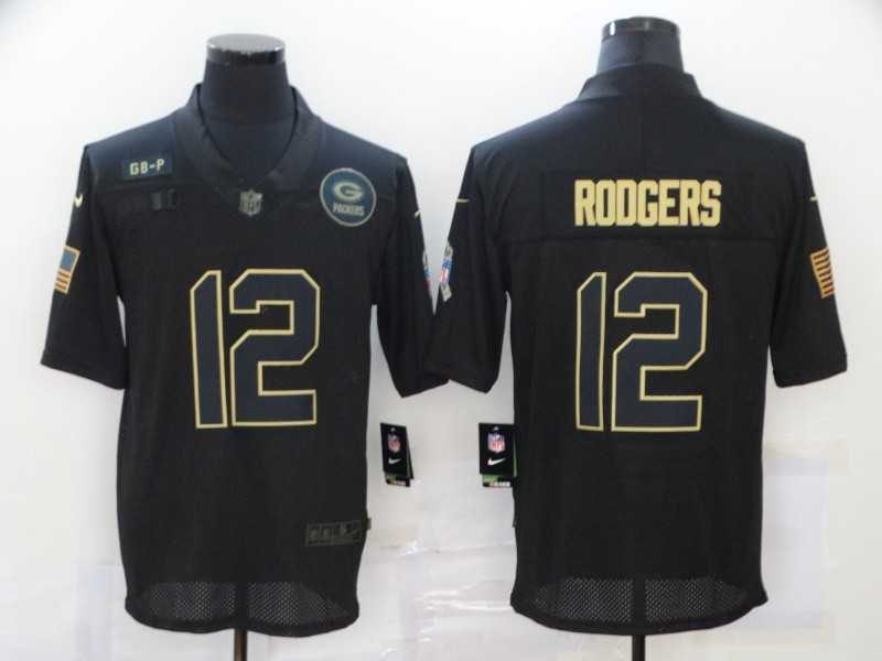 Nike Packers 12 Aaron Rodgers Black 2020 Salute To Service Limited Jersey,We sell and wholesale Nike Packers 12 Aaron Rodgers Black 2020 Salute To Service Limited Jersey on line form chian!